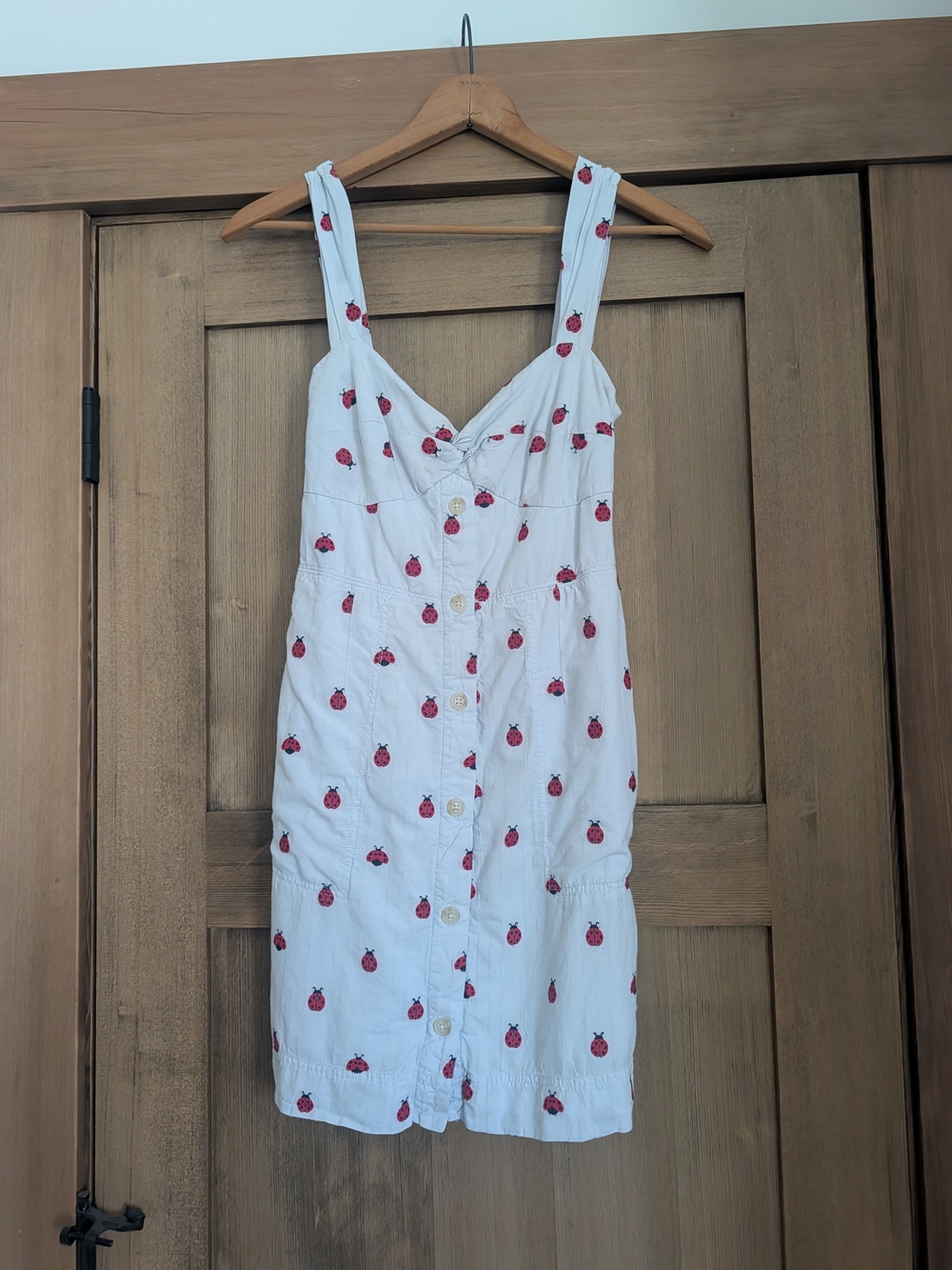 Maeve Ladybug Mini Dress